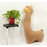 100cm Giant Alpaca Llama Stuffed Plush Kids Toy Soft Sleeping Pillow Large Gift - Front View