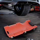 92cm Professional Rolling Mechanics Car Creeper Crawler Board Under Car Tool - 45-Degree Angle