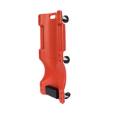 92cm Professional Rolling Mechanics Car Creeper Crawler Board Under Car Tool - Rear View