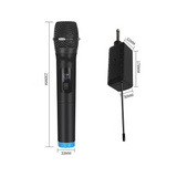 2 x Wireless Microphone Handheld Cordless Professional Mic Karaoke Receiver - Extra Image