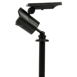 Solar LED Spotlight - Solar-powered motion-activated LED security light - Top-Down View