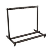 Guitar Stand 5 Holder Guitar Folding Stand Rack Band Stage Bass Acoustic Guitar - Close-Up Angle
