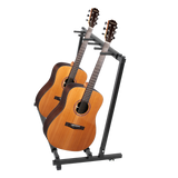 Guitar Stand 5 Holder Guitar Folding Stand Rack Band Stage Bass Acoustic Guitar - Rear View