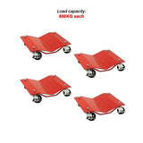 Auto Dolly Car Dolly Wheel Tire 12x16 Skate 6000lb Repair Slide Set of (4)