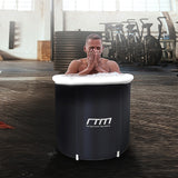 Premium Portable Ice Bath Inflatable Foldable Cold Water Therapy - Front View
