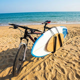 Adjustable Surfboard Skimboard Bicycle Rack Carrier - Front View