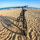 Adjustable Surfboard Skimboard Bicycle Rack Carrier - Close-Up Angle