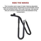 Adjustable Surfboard Skimboard Bicycle Bike Rack Carrier - Extra Image