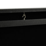 Wall Display/Case Lockable Rack 80cm Football Basketball Jersey Storage Box - 45-Degree Angle