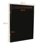 Wall Display/Case Lockable Rack 80cm Football Basketball Jersey Storage Box - Extra Image