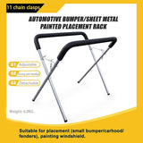 Fender Work Bench Panel Stand Curved Legs Panel Repair Beating Spray Painting - Extra Image