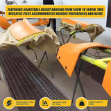 Fender Work Bench Panel Stand Curved Legs Panel Repair Beating Spray Painting - Extra Image