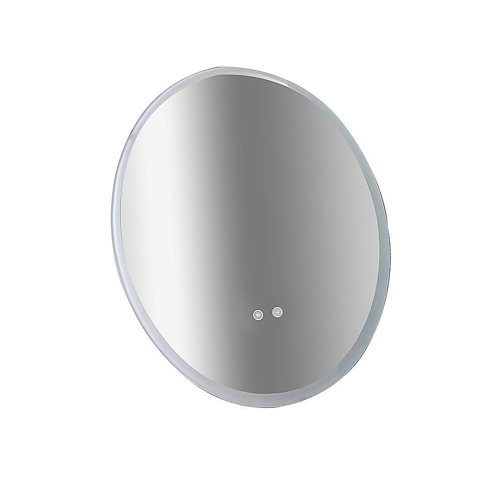 Oval Mirror LED Anti-Fog Illuminated Bathroom Living Room
