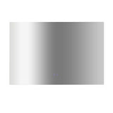 Rectangular Mirror LED Anti-Fog Illuminated Bathroom Living Room - 120x80cm