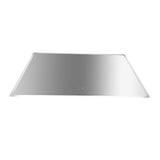 Rectangular Mirror LED Anti-Fog Illuminated Bathroom Living Room - 120x80cm - Close-Up Angle