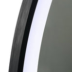 Oval Mirror LED Anti-Fog Illuminated Bathroom Living Room, image 4