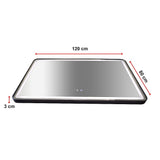 Rectangular Mirror LED Anti-Fog Illuminated Bathroom Living Room - Extra Image