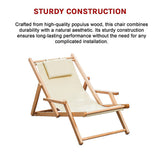 Premium Foldable Outdoor Sling Chair Patio Lounge - Extra Image