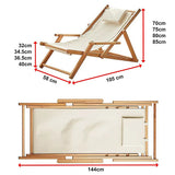 Premium Foldable Outdoor Sling Chair Patio Lounge - Extra Image