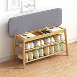 Shoe Stool Storage Rack Cabinet Multifunctional Space Saving - Extra Image