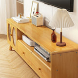 Modern TV Cabinet Entertainment Unit Stand Storage - Side View