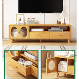 Modern TV Cabinet Entertainment Unit Stand Storage - Top-Down View