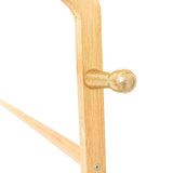Wood 160x100cm Clothes Rack Slim Stylish Space Saving