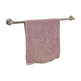 Bathroom Accessories Set 6 Piece Pack Chrome Wall Mounted Easy Fittings - Close-Up Angle