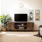 Modern TV Cabinet Entertainment Unit Stand Storage - Front View