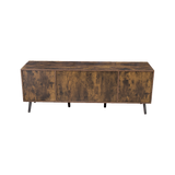 Modern TV Cabinet Entertainment Unit Stand Storage - Close-Up Angle