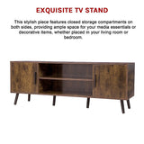 Modern TV Cabinet Entertainment Unit Stand Storage - Extra Image