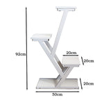 Flower Shelf Plant Multi-Layer Stand - Rear View