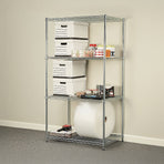 Modular Wire Storage Shelf 1200 x 450 x 1800mm Steel Shelving, Storage