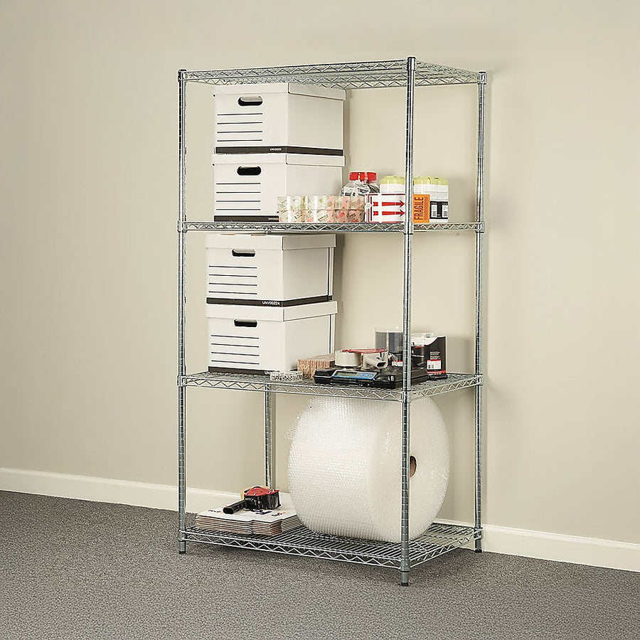 Modular Wire Storage Shelf 1200 x 450 x 1800mm Steel Shelving, Storage