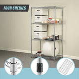 Modular Wire Storage Shelf 1200 x 450 x 1800mm Steel Shelving - Extra Image