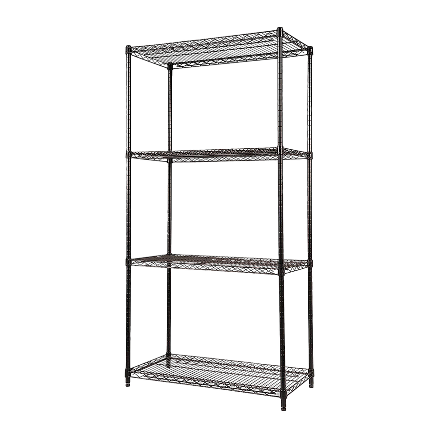 Modular Wire Storage Shelf 1200 x 450 x 1800mm Steel Shelving