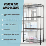 Modular Wire Storage Shelf 1200 x 450 x 1800mm Steel Shelving - Extra Image