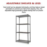 Modular Wire Storage Shelf 1200 x 450 x 1800mm Steel Shelving - Extra Image