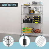Modular Wire Storage Shelf 1200 x 450 x 1800mm Steel Shelving - Extra Image
