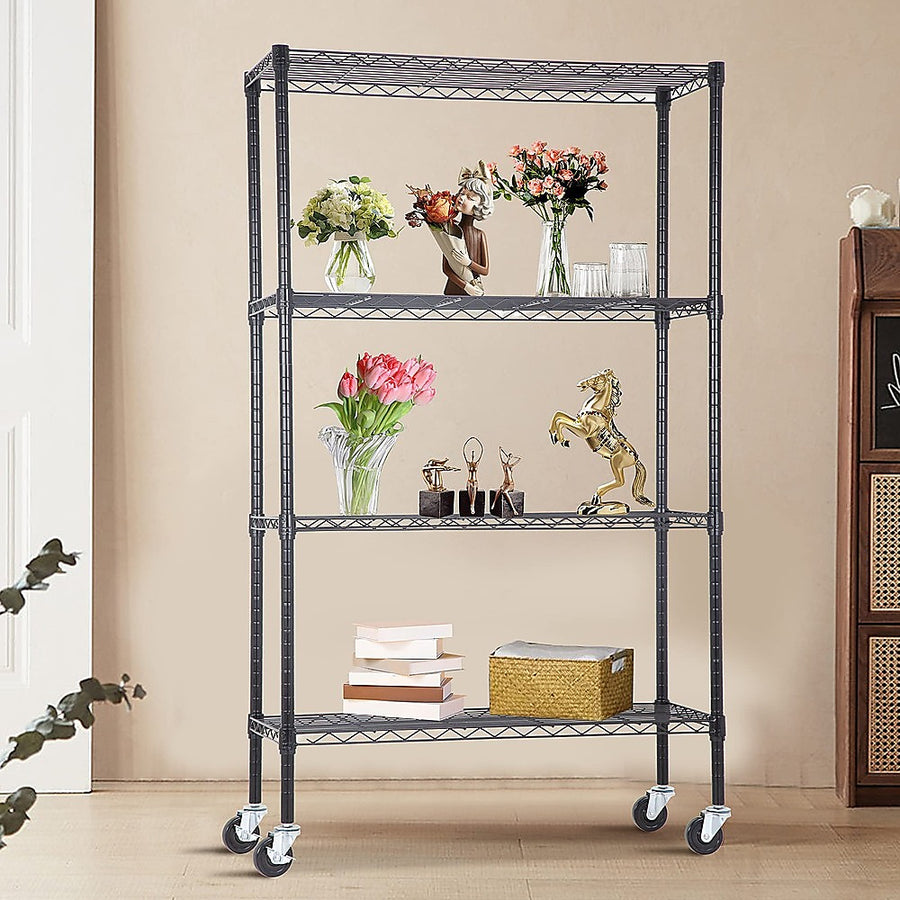 Modular Wire Storage Shelf 1200 x 450 x 1800mm Steel Shelving, Storage