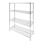 Modular Wire Storage Shelf 1500 x 600 x 1800mm Steel Shelving