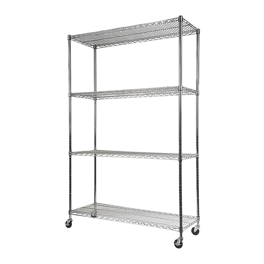 Modular Wire Storage Shelf 1500 x 600 x 1800mm Steel Shelving