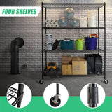 Modular Wire Storage Shelf 1500 x 600 x 1800mm Steel Shelving - Extra Image