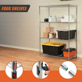 Modular Wire Storage Shelf 900 x 350 x 1800mm Steel Shelving - Extra Image