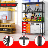 Modular Wire Storage Shelf 900 x 350 x 1800mm Steel Shelving - Extra Image