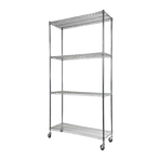 Modular Wire Storage Shelf 900 x 350 x 1800mm Steel Shelving