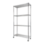 Modular Wire Storage Shelf 900 x 350 x 1800mm Steel Shelving