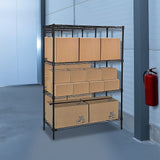 Modular Wire Storage Shelf 1500 x 450 x 1800mm Steel Shelving - Front View
