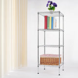 Modular Wire Storage Shelf 600 x 600 x 1800mm Steel Shelving - Front View