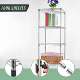 Modular Wire Storage Shelf 600 x 600 x 1800mm Steel Shelving - Extra Image